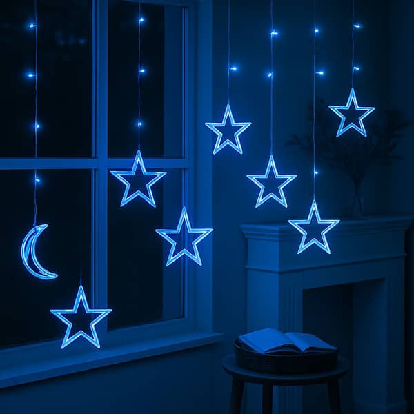 Guía Cortina estrellas Azul 2.5 